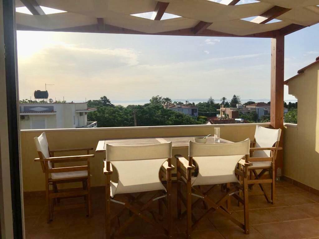 The Loft Apartment Chios Town Bagian luar foto